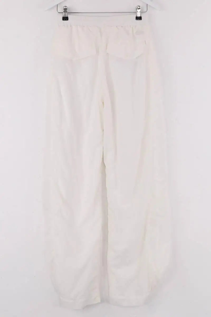 Pantalon Lacoste Blanc en Synthétique