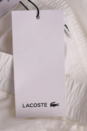 Pantalon Lacoste Blanc en Synthétique