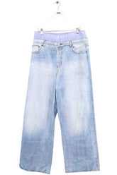 Pantalon large Acne Studios Bleu en Coton, taille XL - Seconde Main