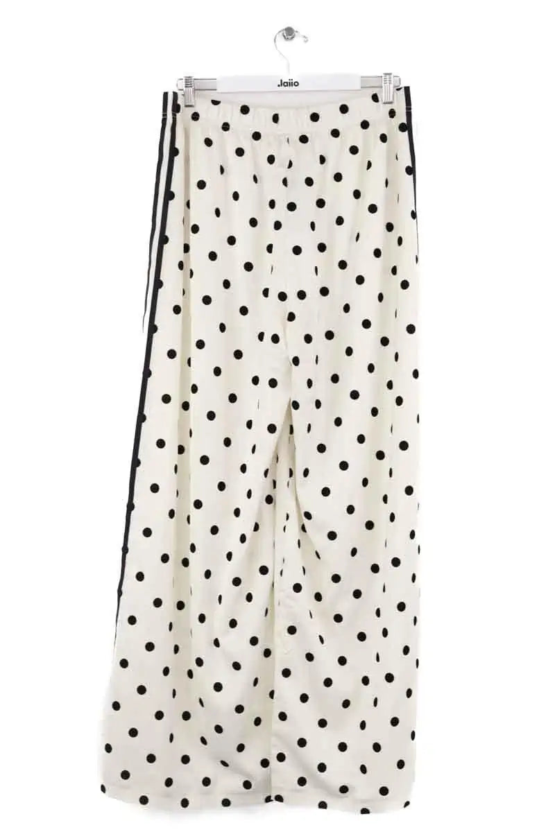 Pantalon large Adidas Beige en Synthétique