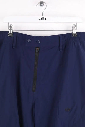 Pantalon large Adidas Bleu en Synthétique