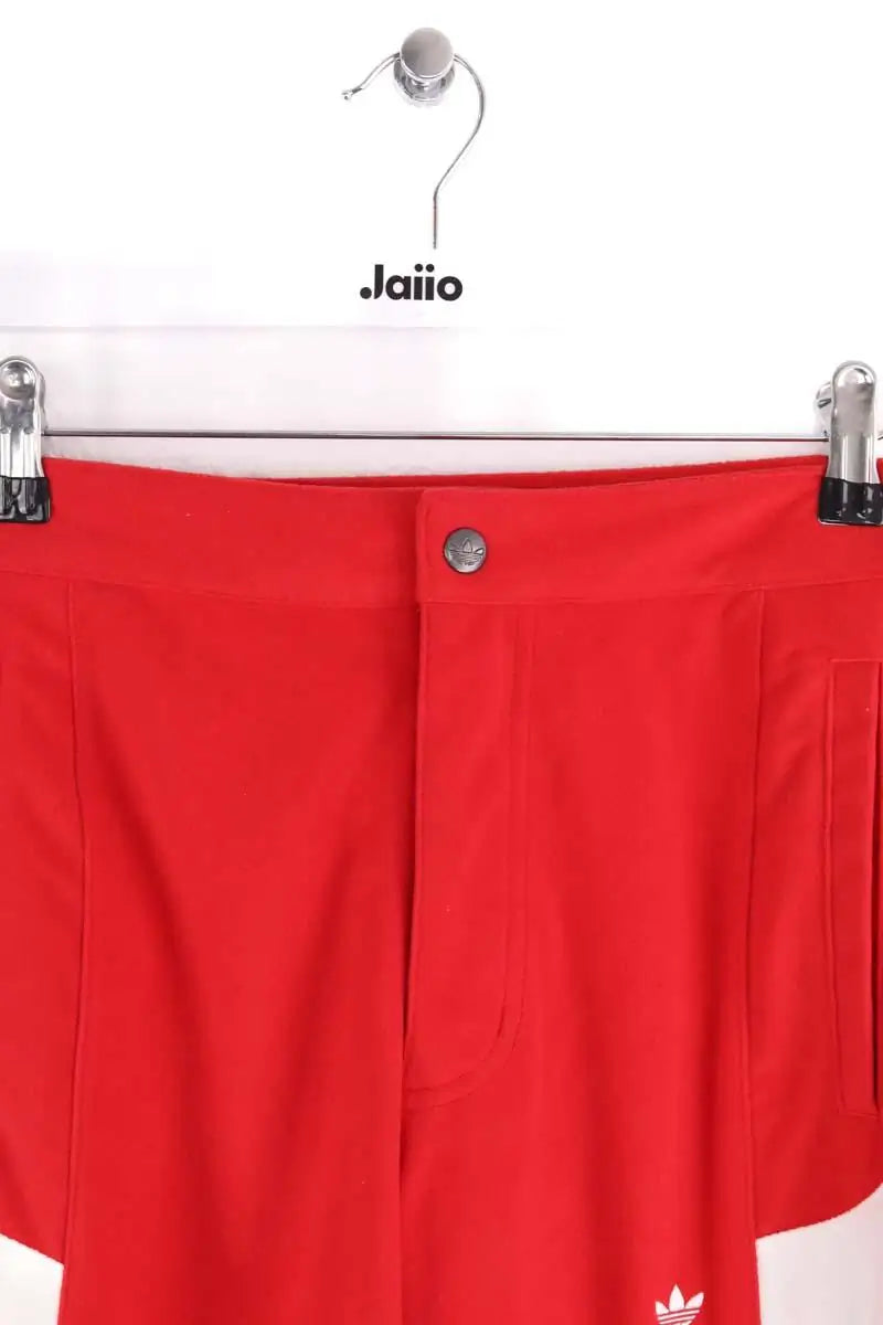 Pantalon large Adidas Rouge en Synthétique