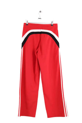 Pantalon large Adidas Rouge en Synthétique