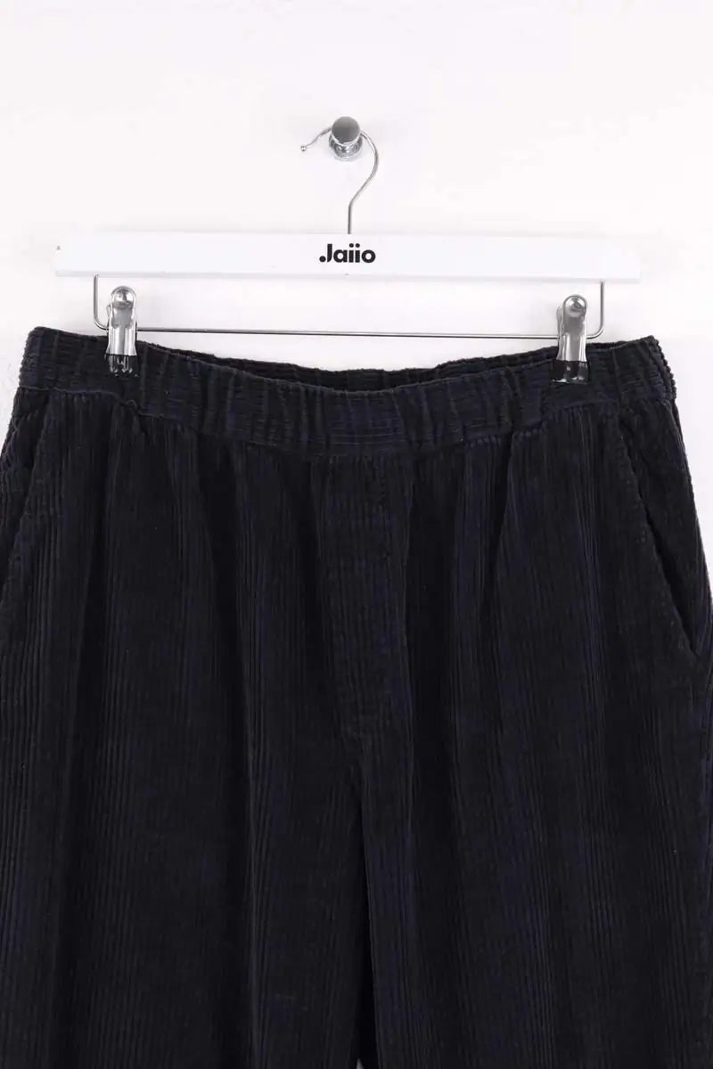 Pantalon large American Vintage Anthracite en Coton