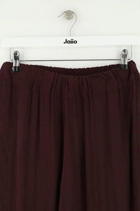 Pantalon large American Vintage Bordeaux en Viscose