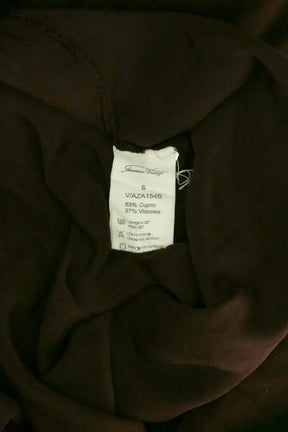Pantalon large American Vintage Bordeaux en Viscose