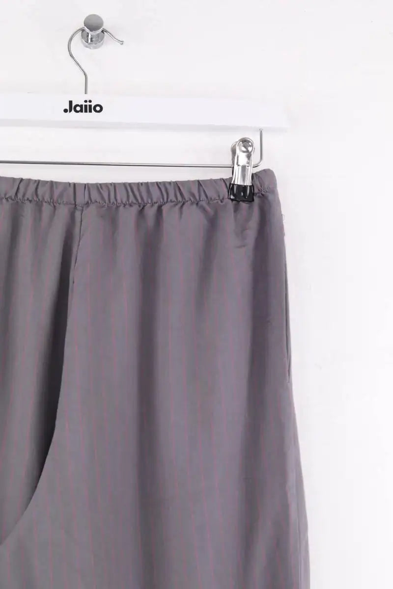 Pantalon large American Vintage Gris en Viscose