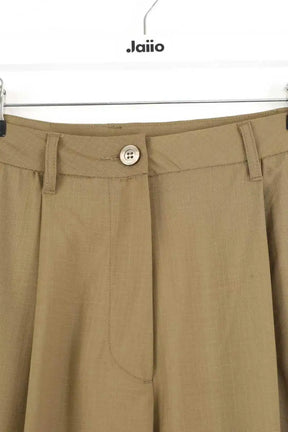 Pantalon large American Vintage Kaki en Synthétique