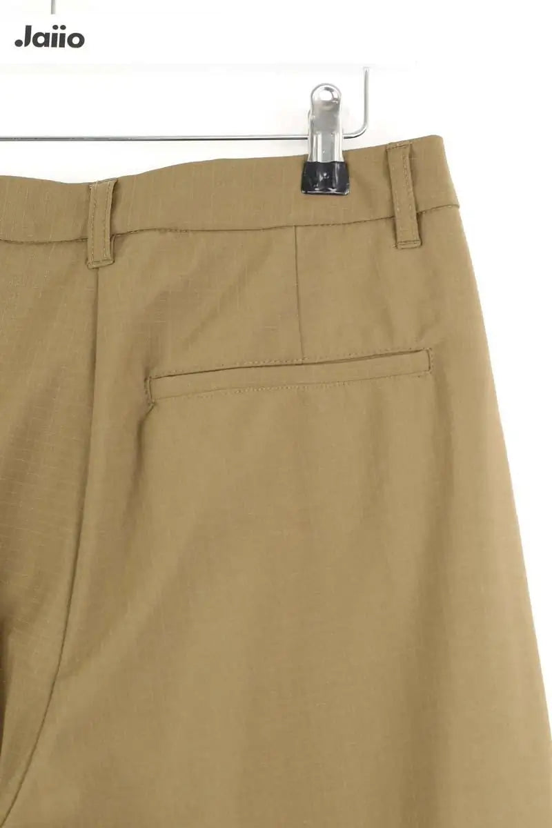 Pantalon large American Vintage Kaki en Synthétique