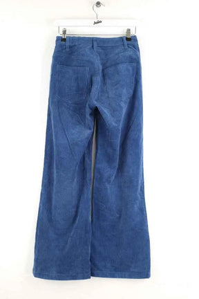 Pantalon large APC Bleu en Coton
