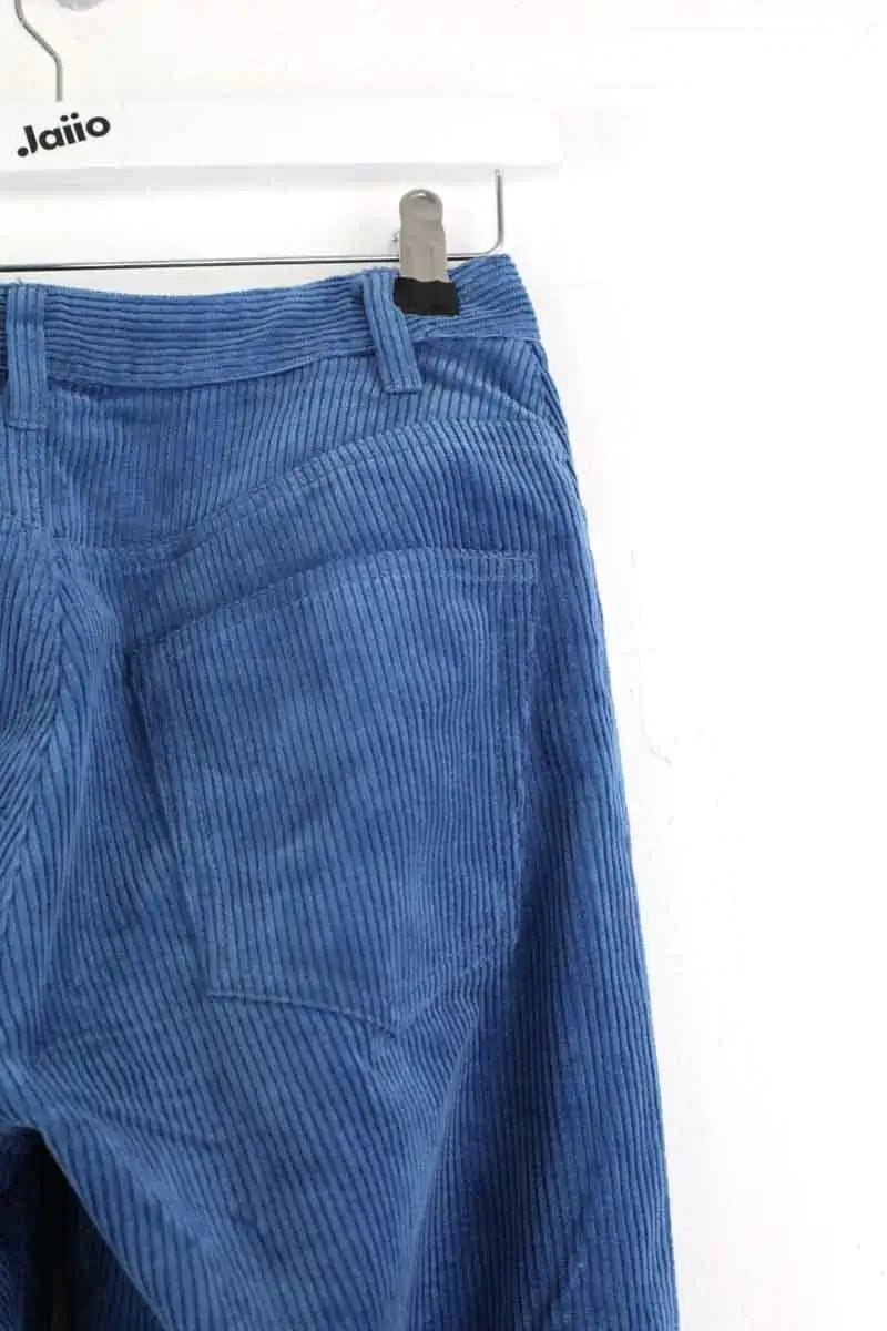 Pantalon large APC Bleu en Coton