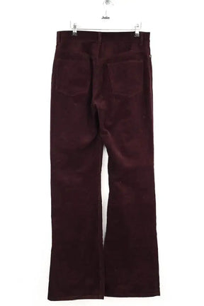 Pantalon large APC Bordeaux en Coton