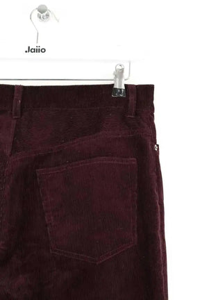 Pantalon large APC Bordeaux en Coton
