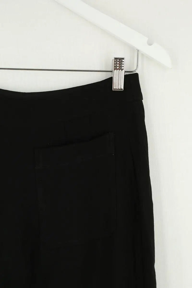 Pantalon large APC Noir en Synthétique