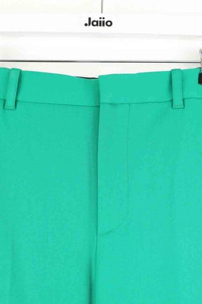 Pantalon large Balenciaga Vert en Laine