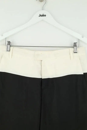 Pantalon large Barbara Bui défilé été 2015 Noir en Viscose