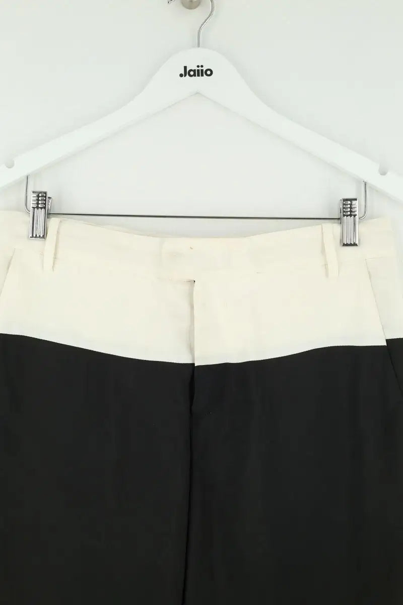 Pantalon large Barbara Bui défilé été 2015 Noir en Viscose