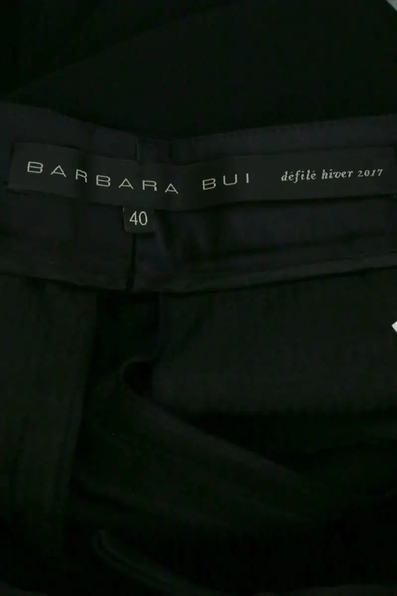 Pantalon large Barbara Bui Noir en Laine