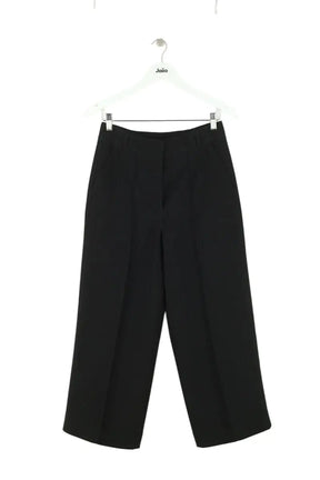 Pantalon large Barbara Bui Noir en Synthétique, taille M - Seconde Main