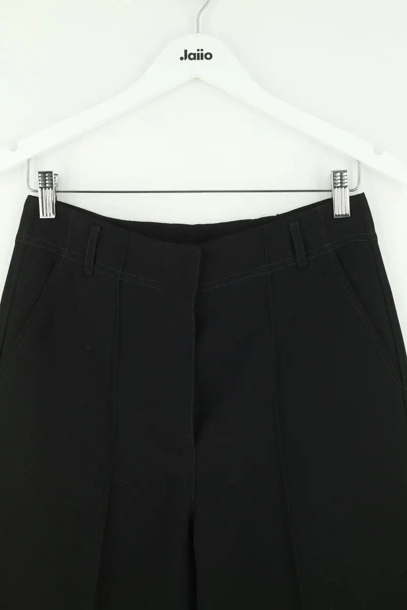 Pantalon large Barbara Bui Noir en Synthétique