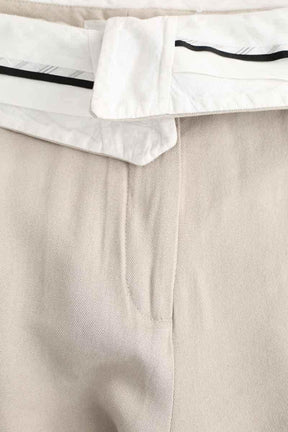 Pantalon large Ba&Sh Beige en Coton