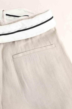 Pantalon large Ba&Sh Beige en Coton