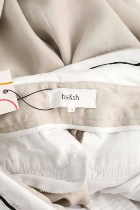 Pantalon large Ba&Sh Beige en Coton