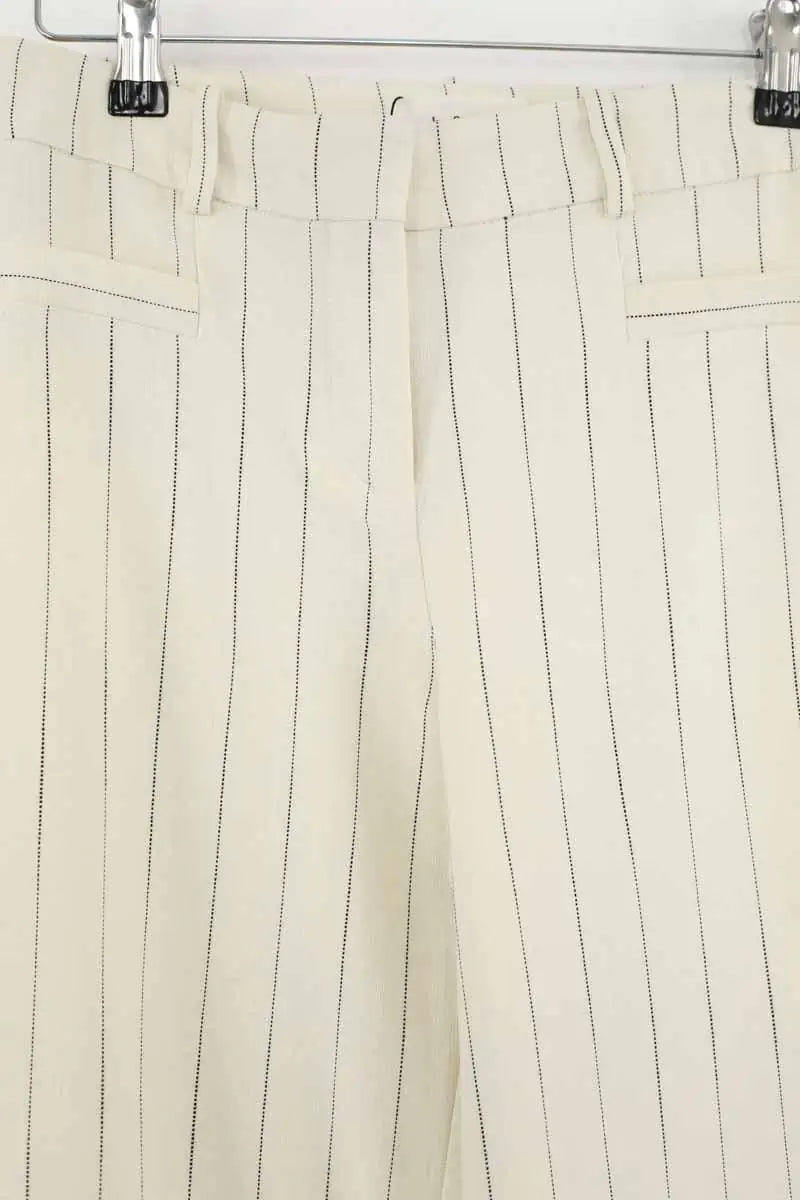 Pantalon large Ba&Sh Beige en Viscose