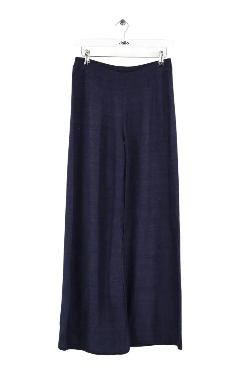 Pantalon large Ba&Sh Bleu en Synthétique, taille M - Seconde Main