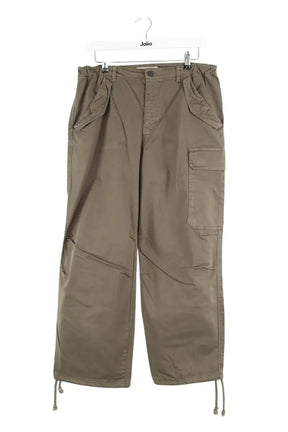 Pantalon large Ba&Sh Kaki en Coton, taille L - Seconde Main