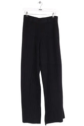 Pantalon large Ba&Sh Noir en Synthétique, taille L - Seconde Main