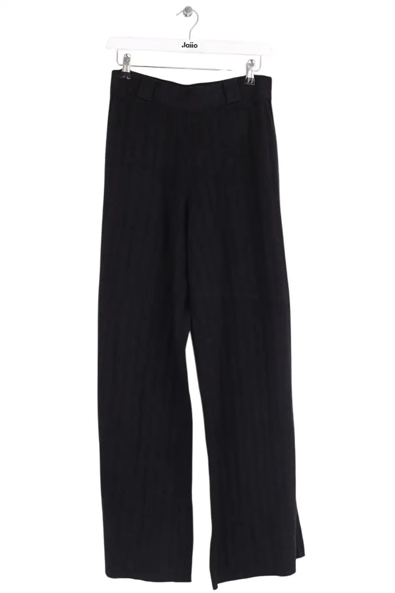 Pantalon large Ba&Sh Noir en Synthétique, taille L - Seconde Main