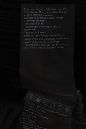 Pantalon large Ba&Sh Noir en Synthétique