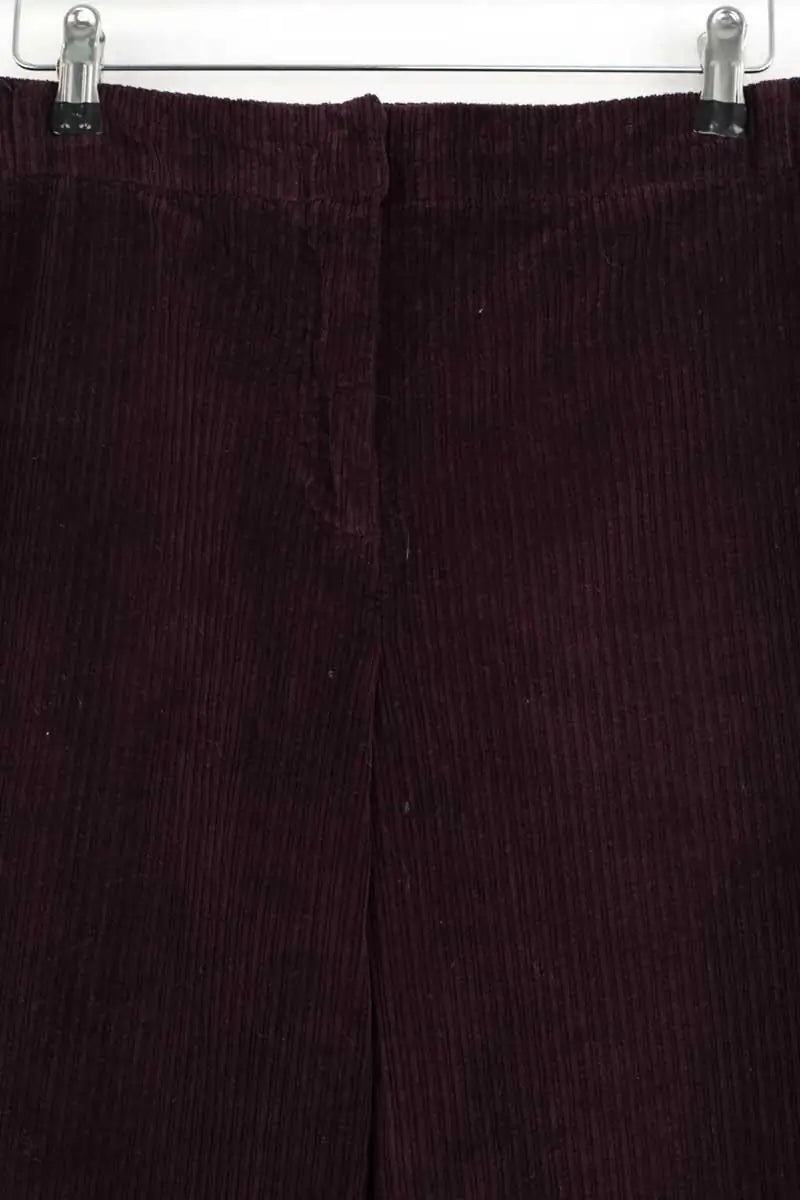 Pantalon large Ba&Sh Violet en Coton