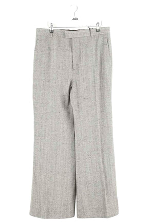 Pantalon large Bottega Veneta Gris en Viscose, taille M - Seconde Main