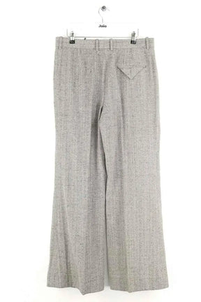 Pantalon large Bottega Veneta Gris en Viscose