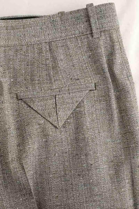 Pantalon large Bottega Veneta Gris en Viscose