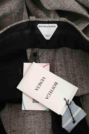 Pantalon large Bottega Veneta Gris en Viscose