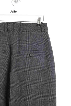 Pantalon large Celine Anthracite en Laine