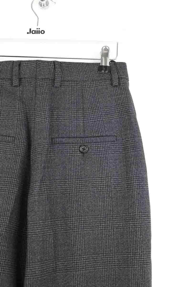 Pantalon large Celine Anthracite en Laine