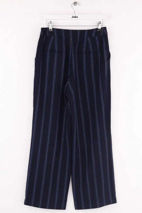 Pantalon large Claudie Pierlot Bleu en Synthétique