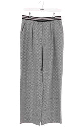 Pantalon large Claudie Pierlot Noir en Synthétique, taille M - Seconde Main