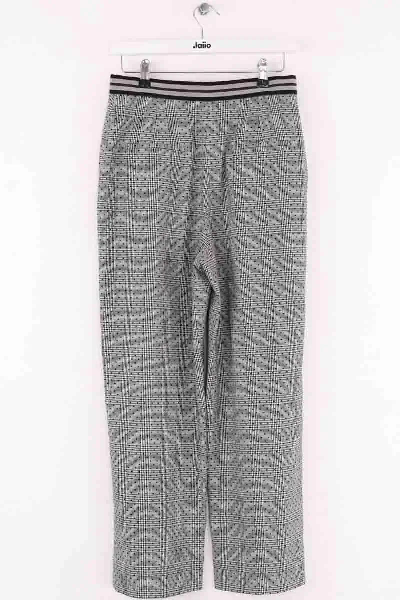 Pantalon large Claudie Pierlot Noir en Synthétique
