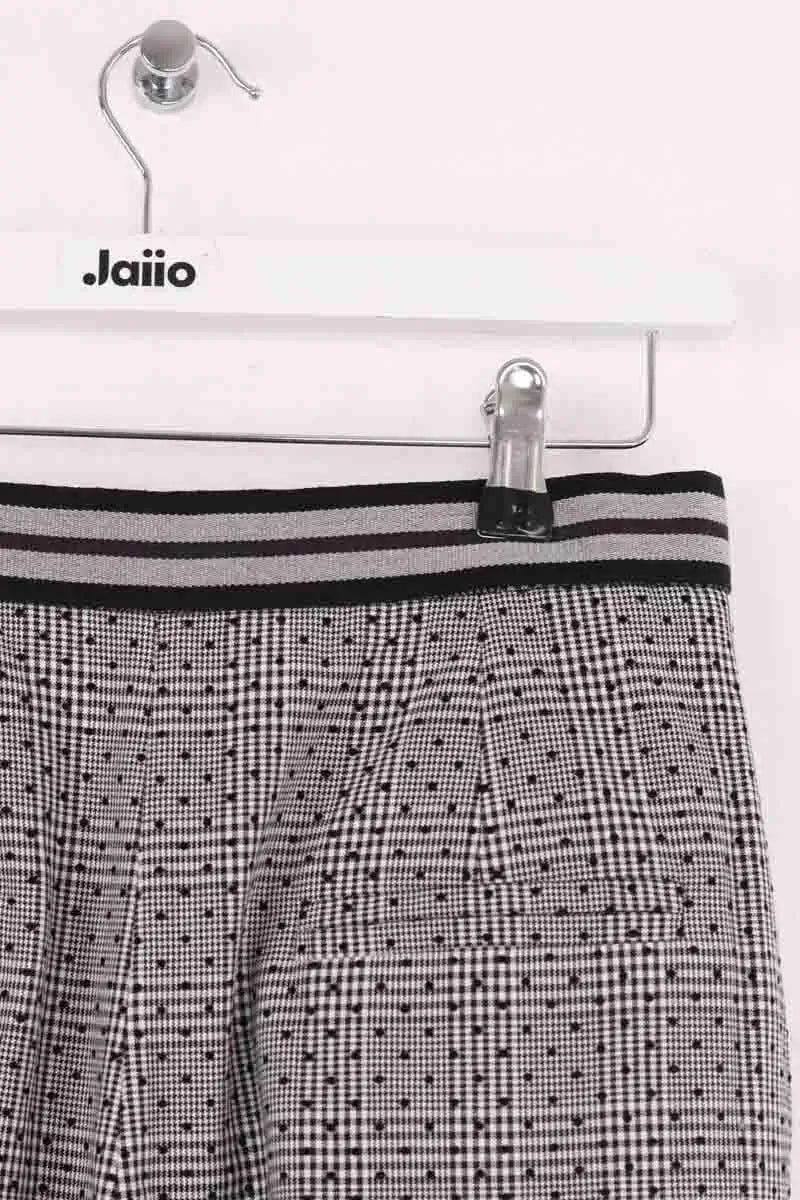 Pantalon large Claudie Pierlot Noir en Synthétique