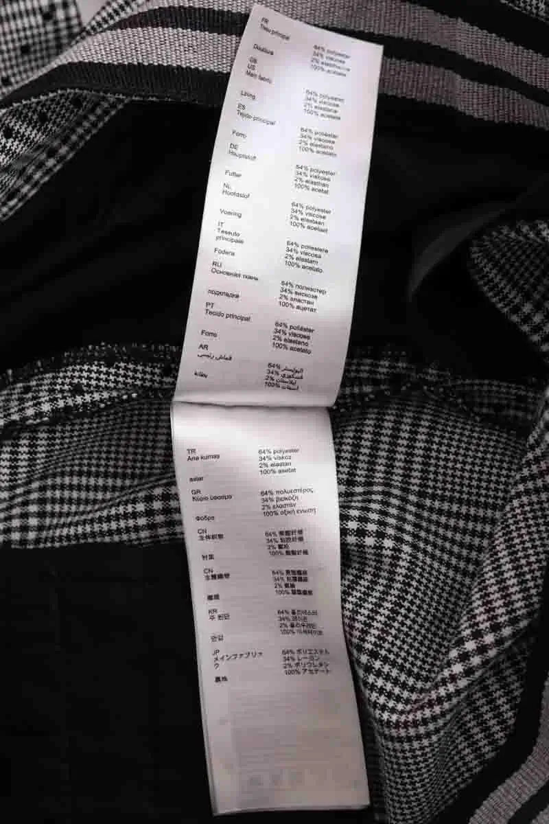 Pantalon large Claudie Pierlot Noir en Synthétique