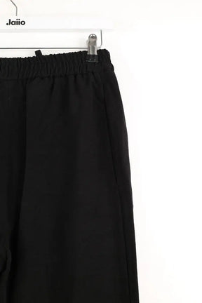 Pantalon large Claudie Pierlot Noir en Viscose