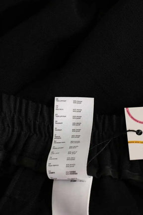 Pantalon large Claudie Pierlot Noir en Viscose