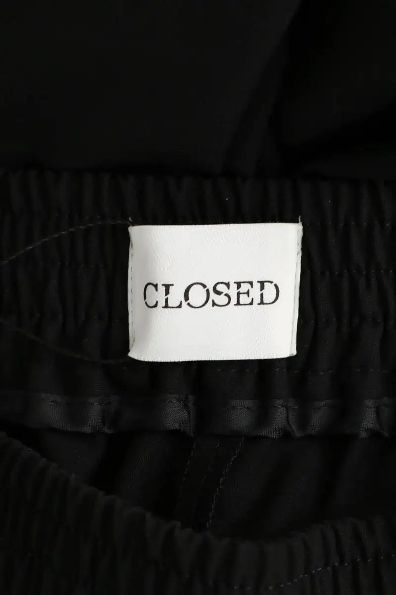 Pantalon large Closed Noir en Polyester