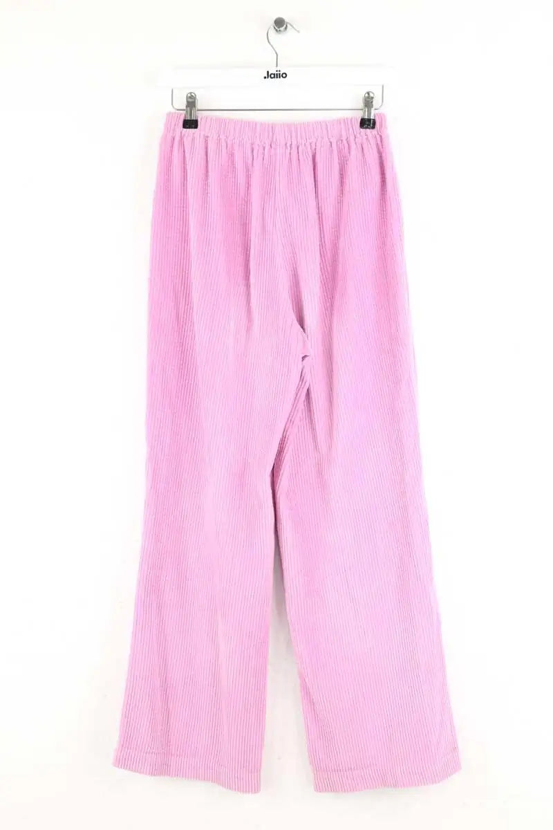 Pantalon large Des Petits Hauts Timousse Rose en Coton