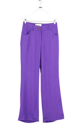 Pantalon large Elleme Violet en Viscose, taille S - Seconde Main